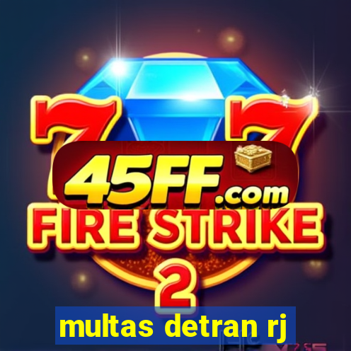 multas detran rj